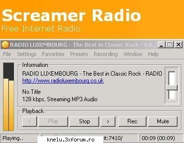 SCREAMER RADIO - SCREAMER RADIO un program de radio online, pe - INTERNET