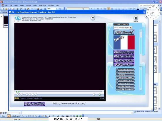TV ONLINE - Descriere: Acum poti viziona peste 300 de posturi - prg. VIDEO